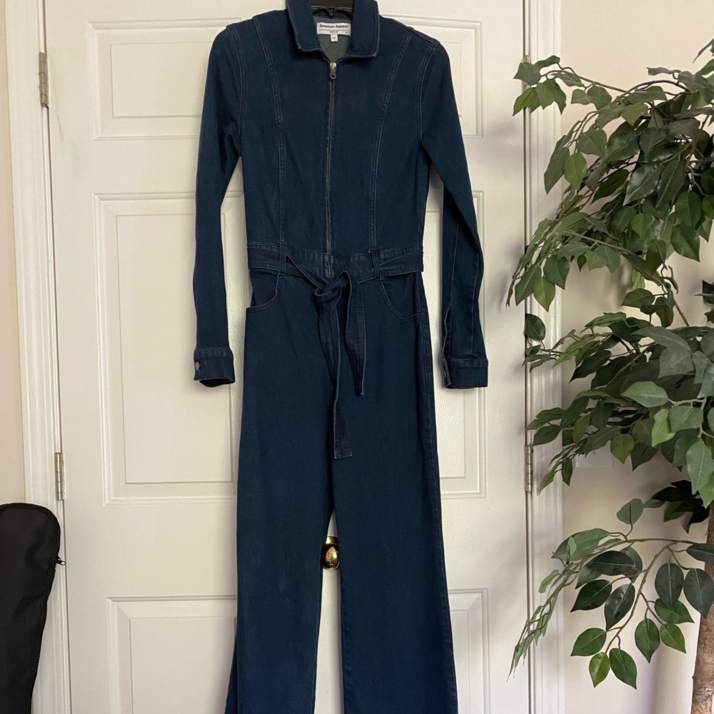 american apparel boilersuit